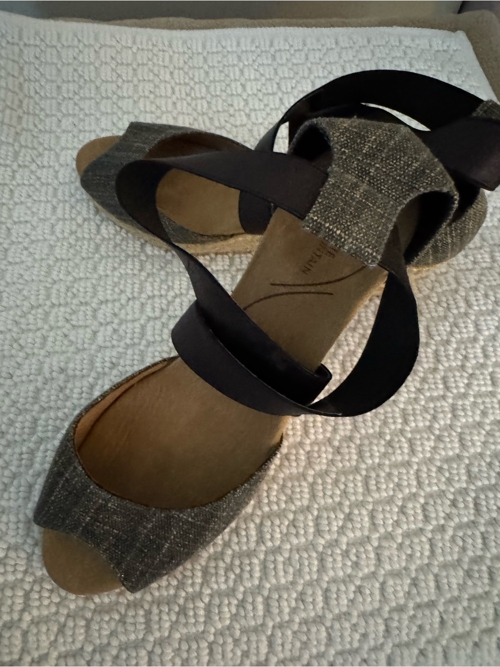 Women’s White Mountain Espadrille Wedge 9.5